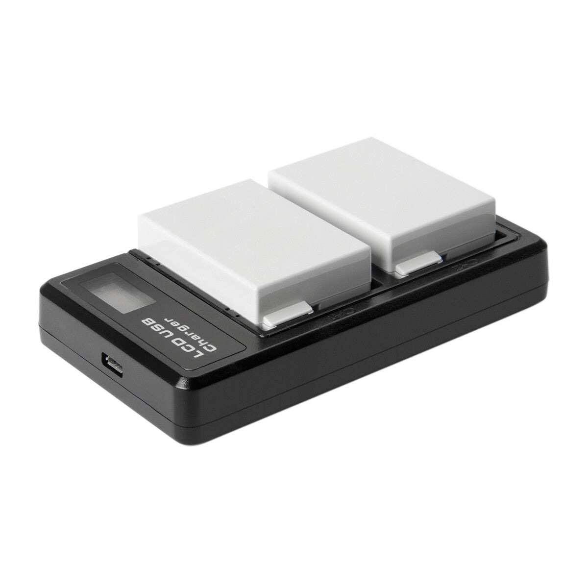 SHENTEC 2x LP-E8-Akku + Doppelladegerät für Canon EOS 550D 600D 650D 700D Kiss T2i X4 X5