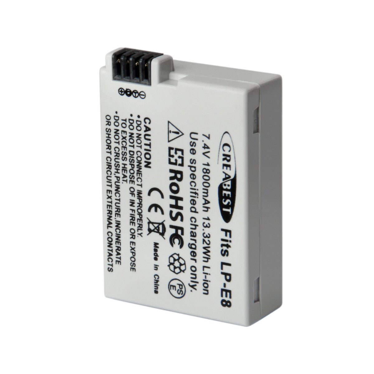 SHENTEC 2x LP-E8-Akku + Doppelladegerät für Canon EOS 550D 600D 650D 700D Kiss T2i X4 X5