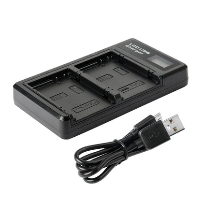 SHENTEC 2x LP-E8-Akku + Doppelladegerät für Canon EOS 550D 600D 650D 700D Kiss T2i X4 X5