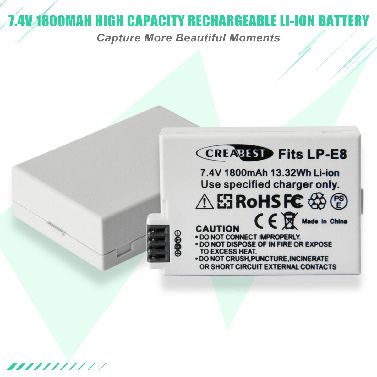 SHENTEC 2x LP-E8-Akku + Doppelladegerät für Canon EOS 550D 600D 650D 700D Kiss T2i X4 X5