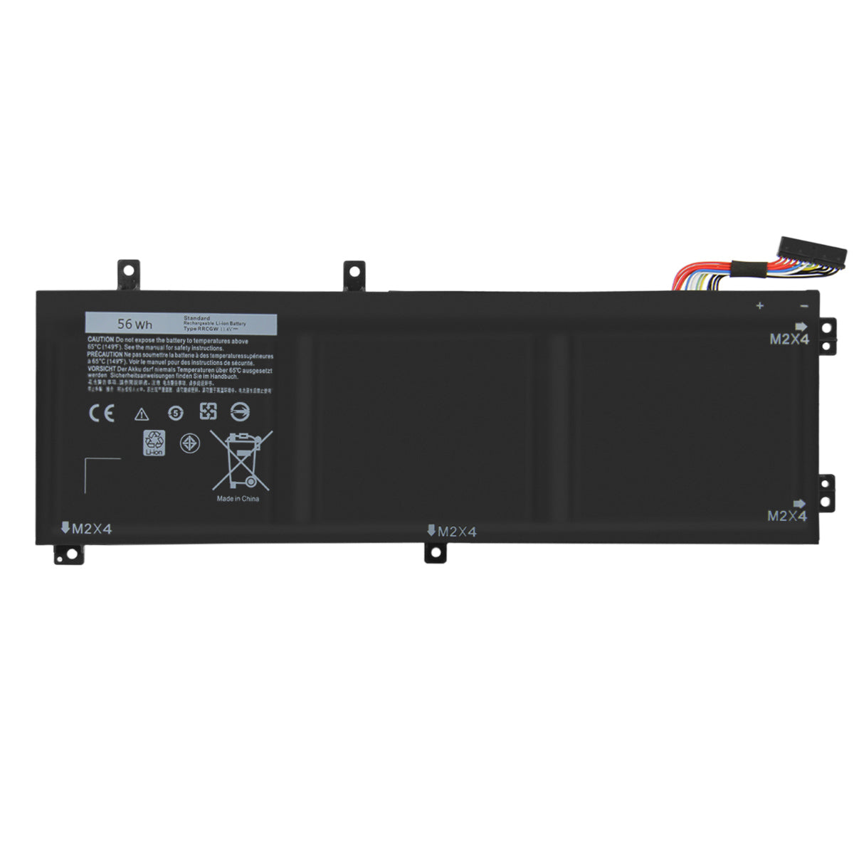 11.4V 4900mAh RRCGW M7R96 62MJV Battery For Dell Precision 15 5510 XPS 15 9550