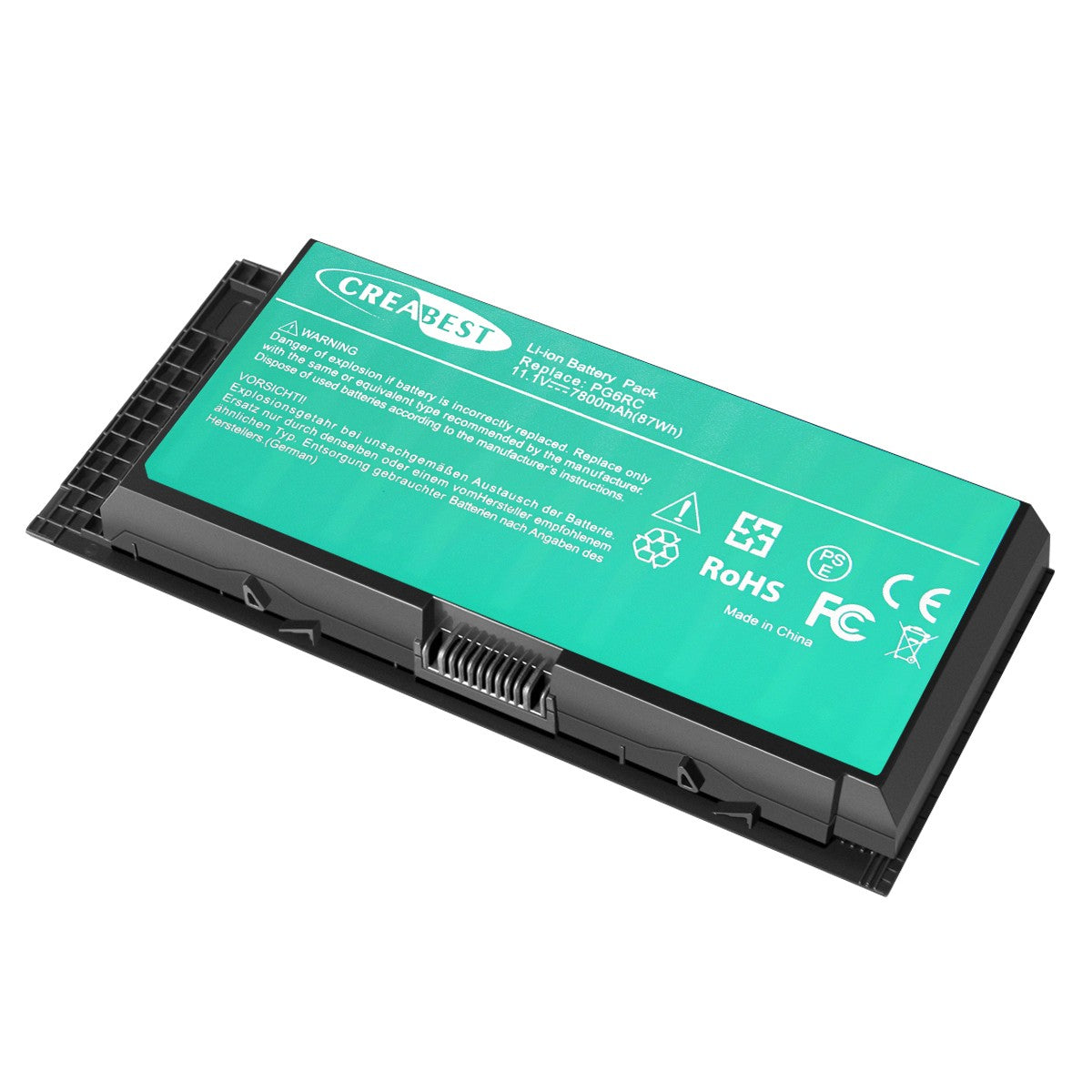 7.8Ah X57F1 86Wh Akku für Dell Precision M4600 M4700 M6600 M4800 451-11744 FV993