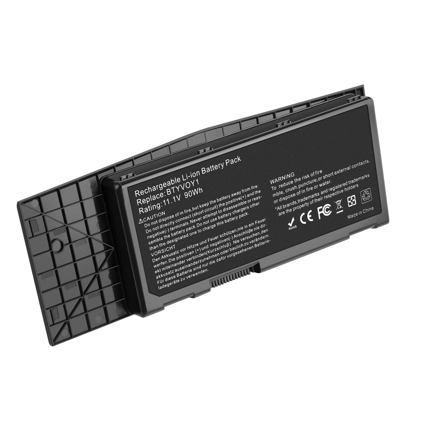 11.1V C0C5M CN-07XC9N BTYVOY1 7XC9N Akku für Dell Alienware M17x R3 M17x R4