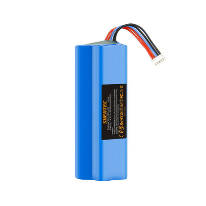 SHENTEC 2x6Ah 14.4V Li-ion Akku für Ecovacs 201-1913-4200 S10-Li-144-5200 DBX11-11/21