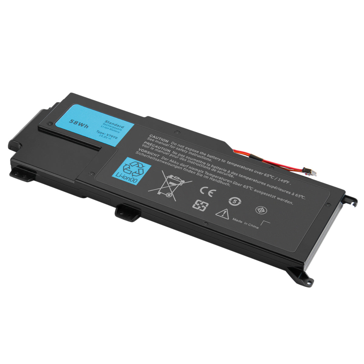 14.8V V79Y0 V79YO 0YMYF6 YMYF6 Akku für Dell XPS 14d‑118 14Z‑L412X 14Z‑L412Z