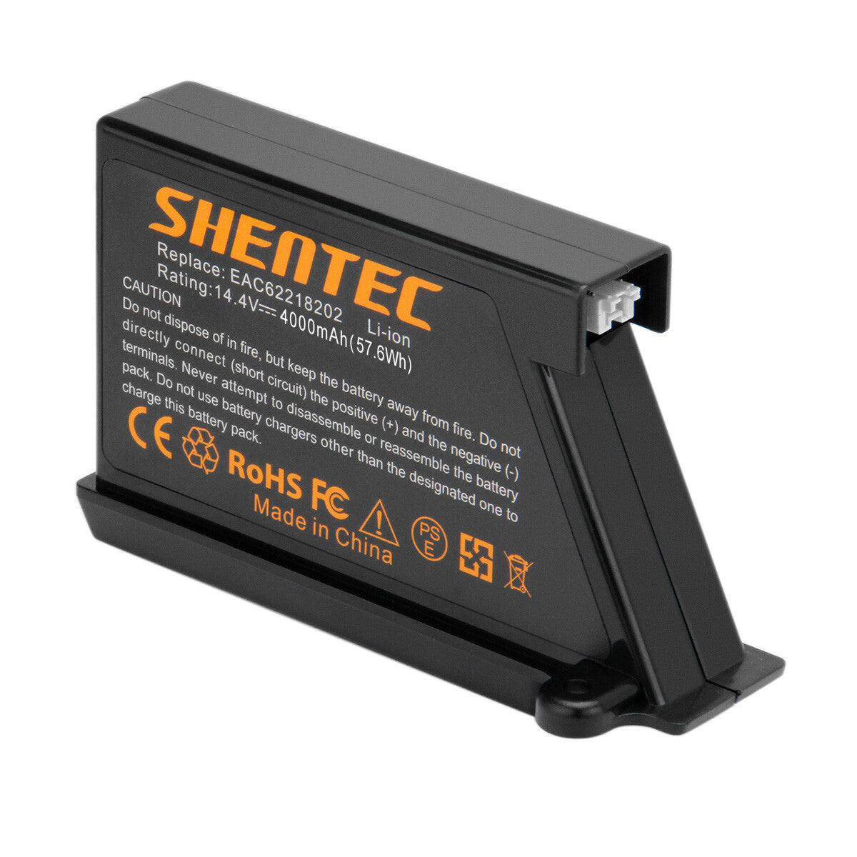 SHENTEC 14.4V 4000mAh Li-Ionen-Akku für LG EAC60766104 EAC60766105 EAC60766101 VR1012W