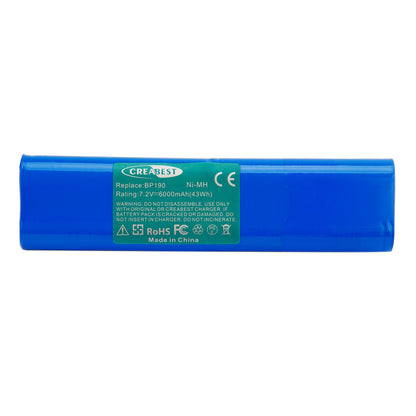 7.2V 6Ah Ni-MH Ersatzakku für Fluke BP190 B11432 Scopemeter 192 192B 196 196B 196C