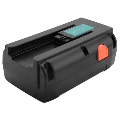 SHENTEC 6Ah 25V LI-ION BATTERIE FÜR GARDENA SPINDELMÄHER 380 Li 4024-20 4028-20 4025-20 8838