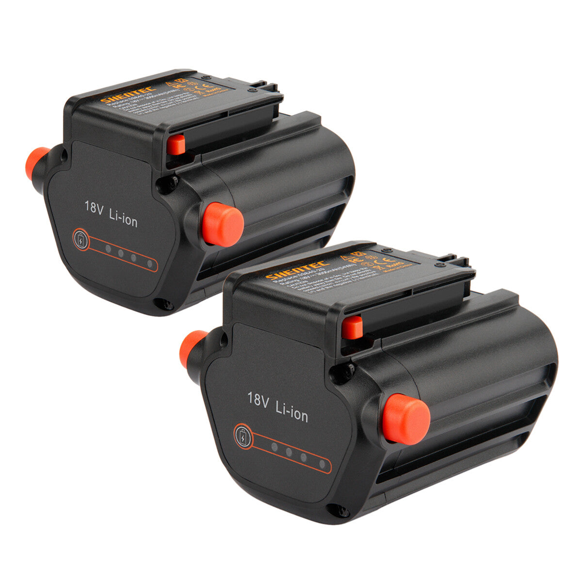 SHENTEC 2X 3000mAh 09840-20 BLi-18 Li-Ionen-Akku Für Gardena Entaster TCS Li-18/20