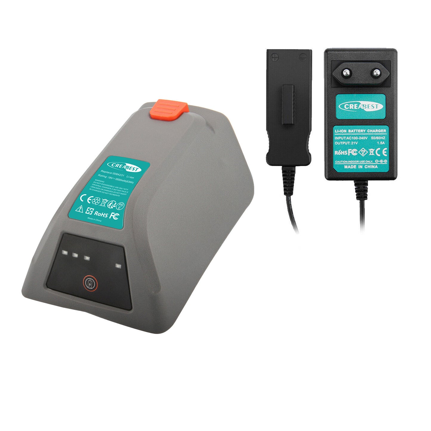 3,5Ah 18V Li-Ion Ersatzakku für Gardena 18V 8025-20 Comfort Wand-Schlauchbox 008A231 DHL