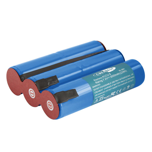 SHENTEC 3000mAh 7.2V NI-MH-AKKU FÜR GARDENA HECKENSCHEREN ACCU 6 BATTERIE 6 RASENSCHEREN ST 6