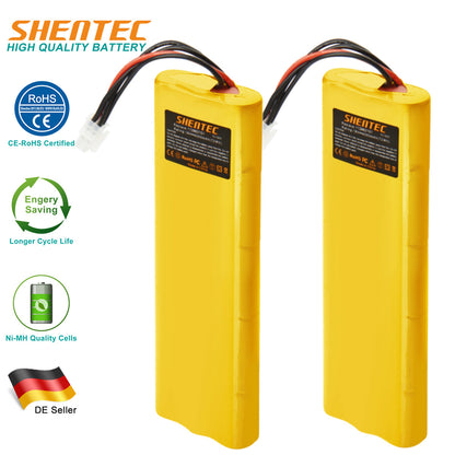 SHENTEC 2x 4000mAh 18V Ni-MH Akku für Husqvarna Automobil 210C 220AC 230ACX G2 2004-2006