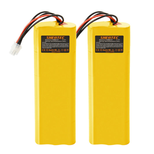SHENTEC 2x 4000mAh 18V Ni-MH Akku für Husqvarna Automobil 210C 220AC 230ACX G2 2004-2006