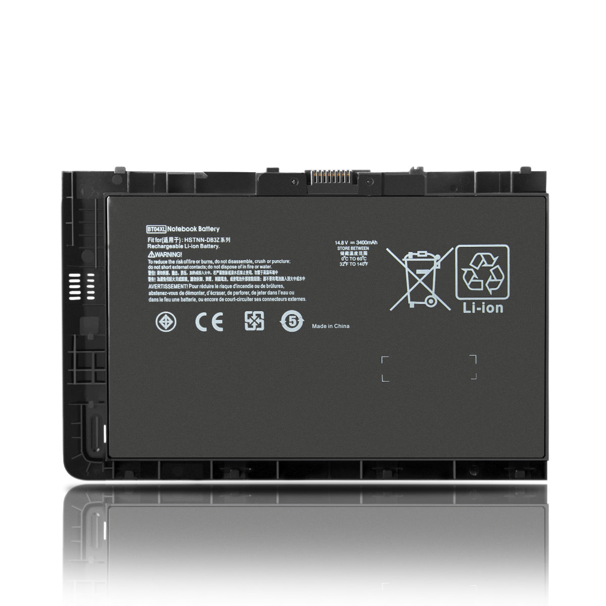 52Wh 14,8V BT04XL HSTNN-DB3Z BA06XL Akku für HP EliteBook Folio 9470m 9480m