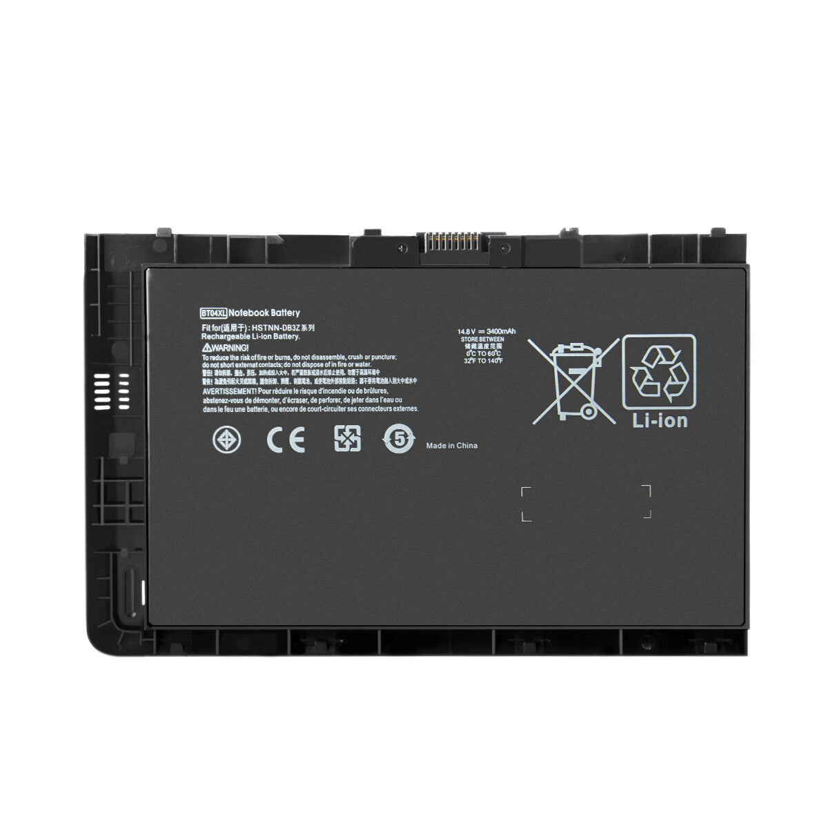 52Wh 14,8V BT04XL HSTNN-DB3Z BA06XL Akku für HP EliteBook Folio 9470m 9480m