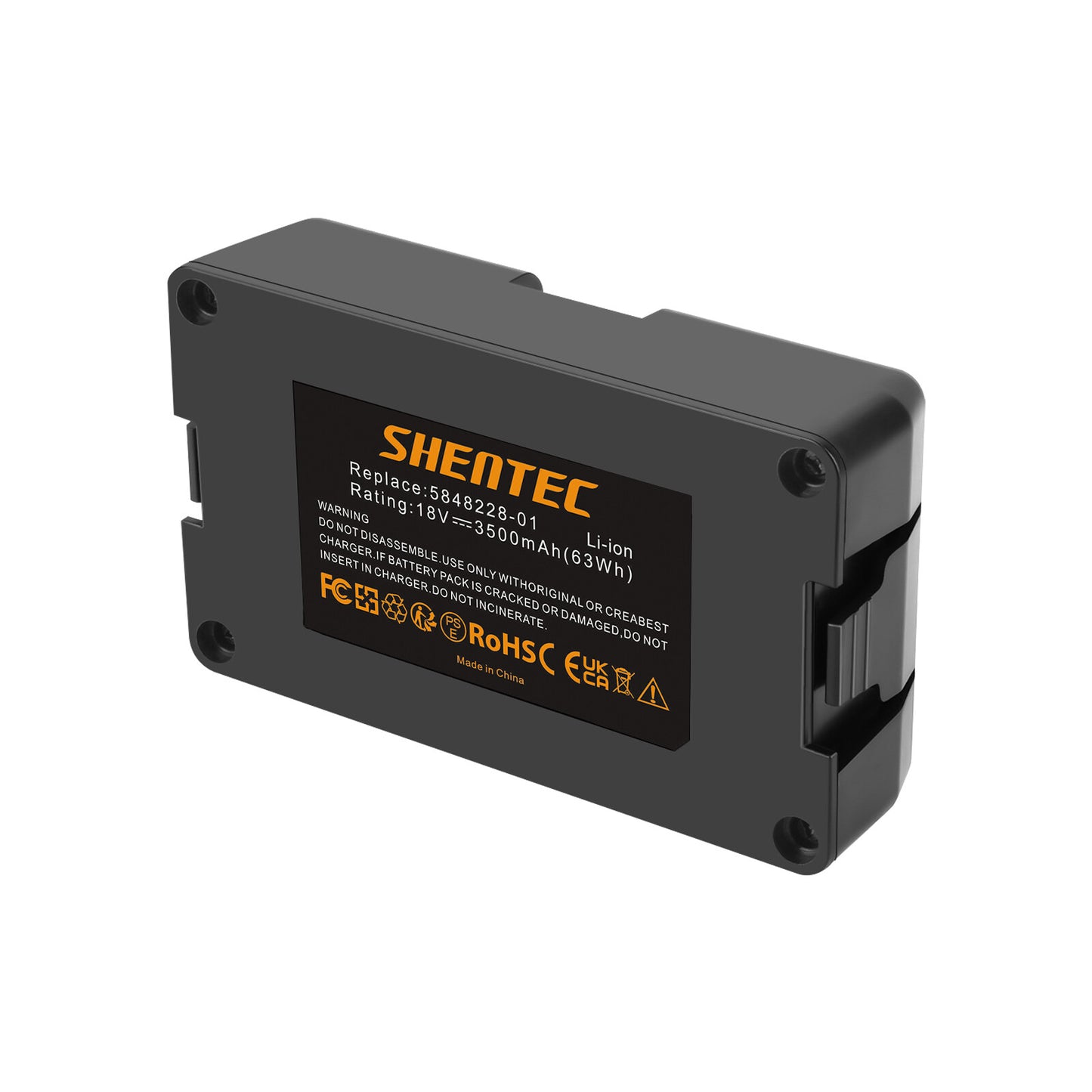 SHENTEC 3500mAH 18V Li-Ion-Akku für Gardena Sileno 2020 City 2018 Sileno+R100L