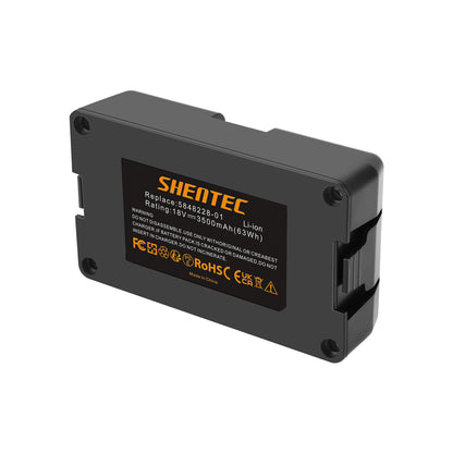 SHENTEC 3500mAH 18V Li-Ion-Akku für Gardena Sileno 2020 City 2018 Sileno+R100L