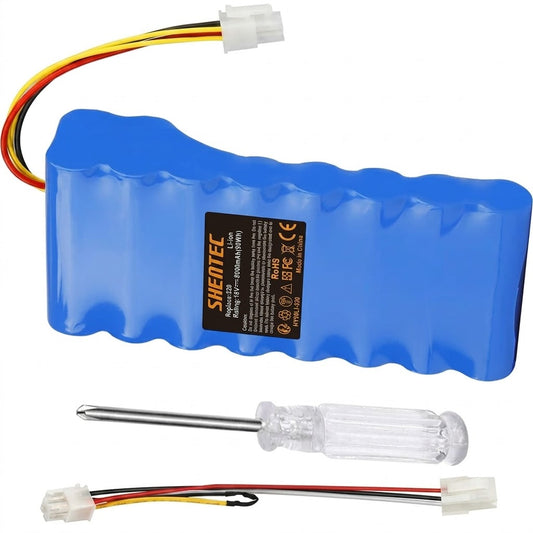 SHENTEC 18V 5000mAh Li-Ionen-Akku für Husqvarna Automower 320/430X/440/450X/520/550 589 58 52-01/589 58 57-01/588 14 64-01/588 14 64-02