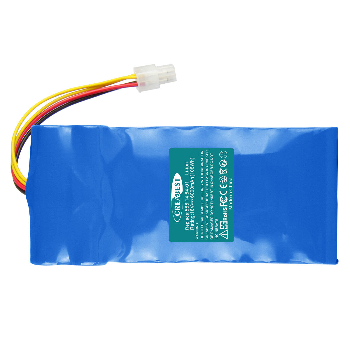 6000mAh 18V Li-Ionen-Akku für Husqvarna Automower 320 420 430x 520 550 435x