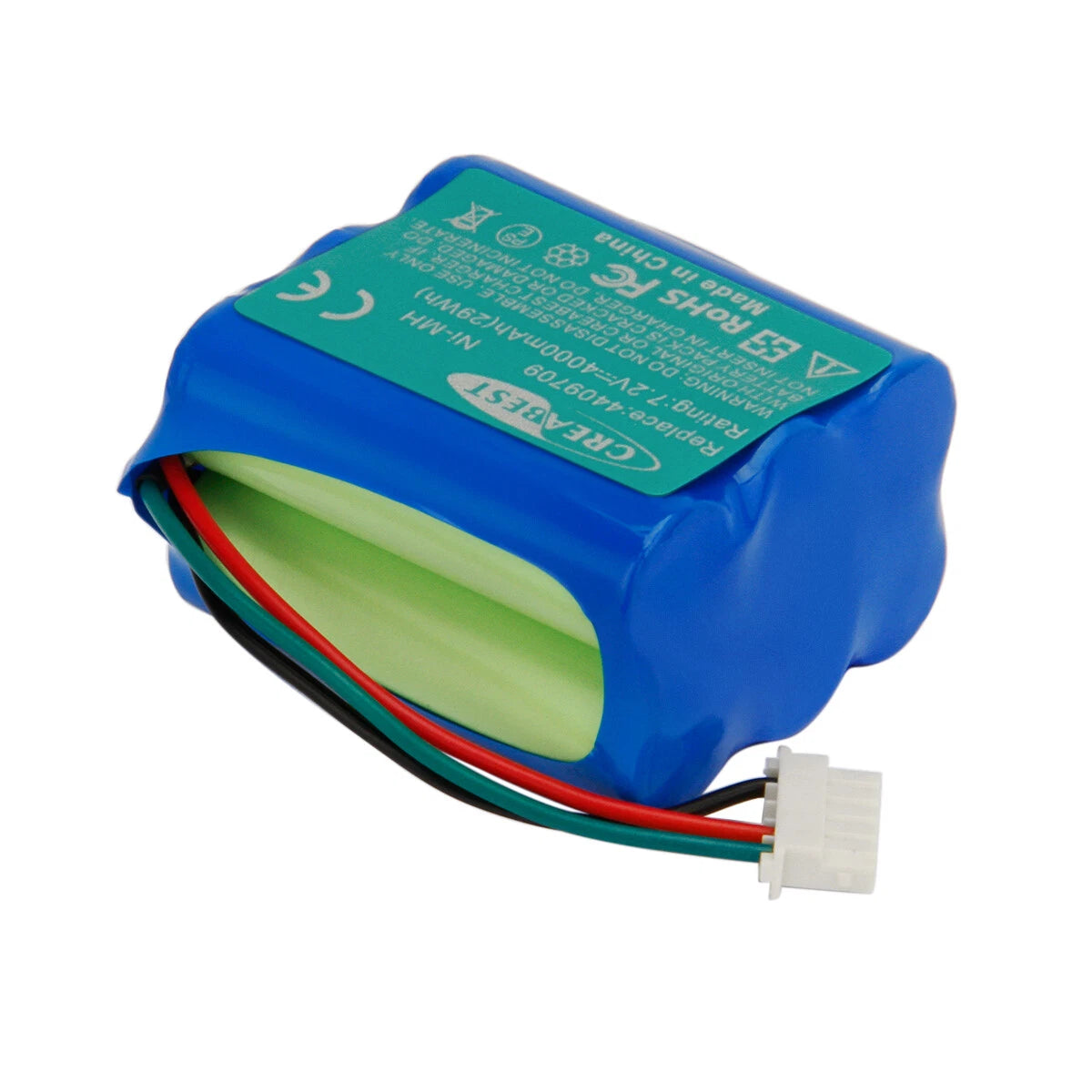 7.2V 4.0Ah Ni-MH-Akku für iRobot Braava 380 380T 390 390T Mint 5200 5200C