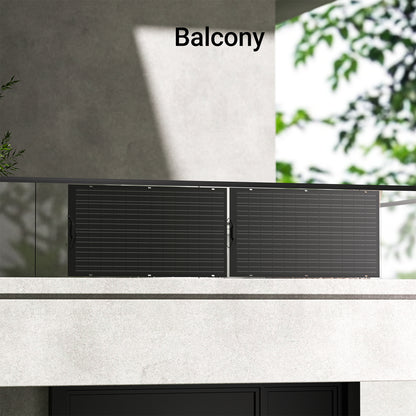 240W flexibles Solarpanel-Set, 2 x 120 W flexible Solarzellenmodule, IP67 für Balkon, Wohnmobil, Auto, Schuppen, Dach, Boot, Off-Grid