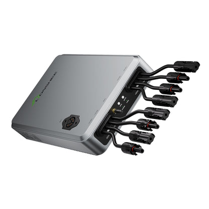 1600W Smart Solar-Hub | Dual-MPPT-EMS-Solar-Energiemanager, WLAN-App-Steuerung, IP65 für LiFePO4-Solarkit