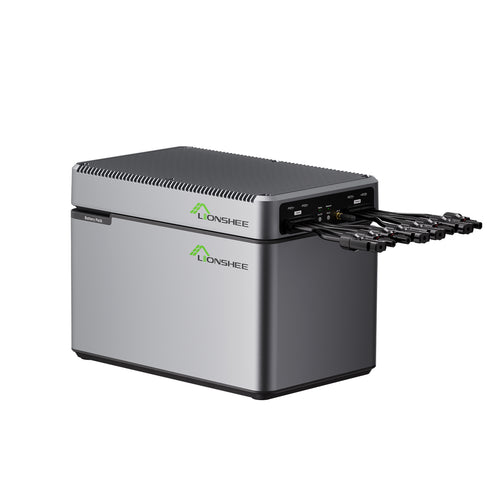 1024WH Power Box LiFePO4 52V 20AH Battery Storage Box + 1600W Smart Solar Hub For Home Balcony Solar System