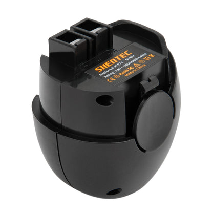 SHENTEC 2x 4.8V 3500mAh Ni-MH Ersatzakku für Metabo Powergrip 2 60005952 6.27270 6.27273