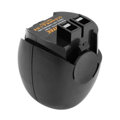 SHENTEC 2x 4.8V 3500mAh Ni-MH Ersatzakku für Metabo Powergrip 2 60005952 6.27270 6.27273