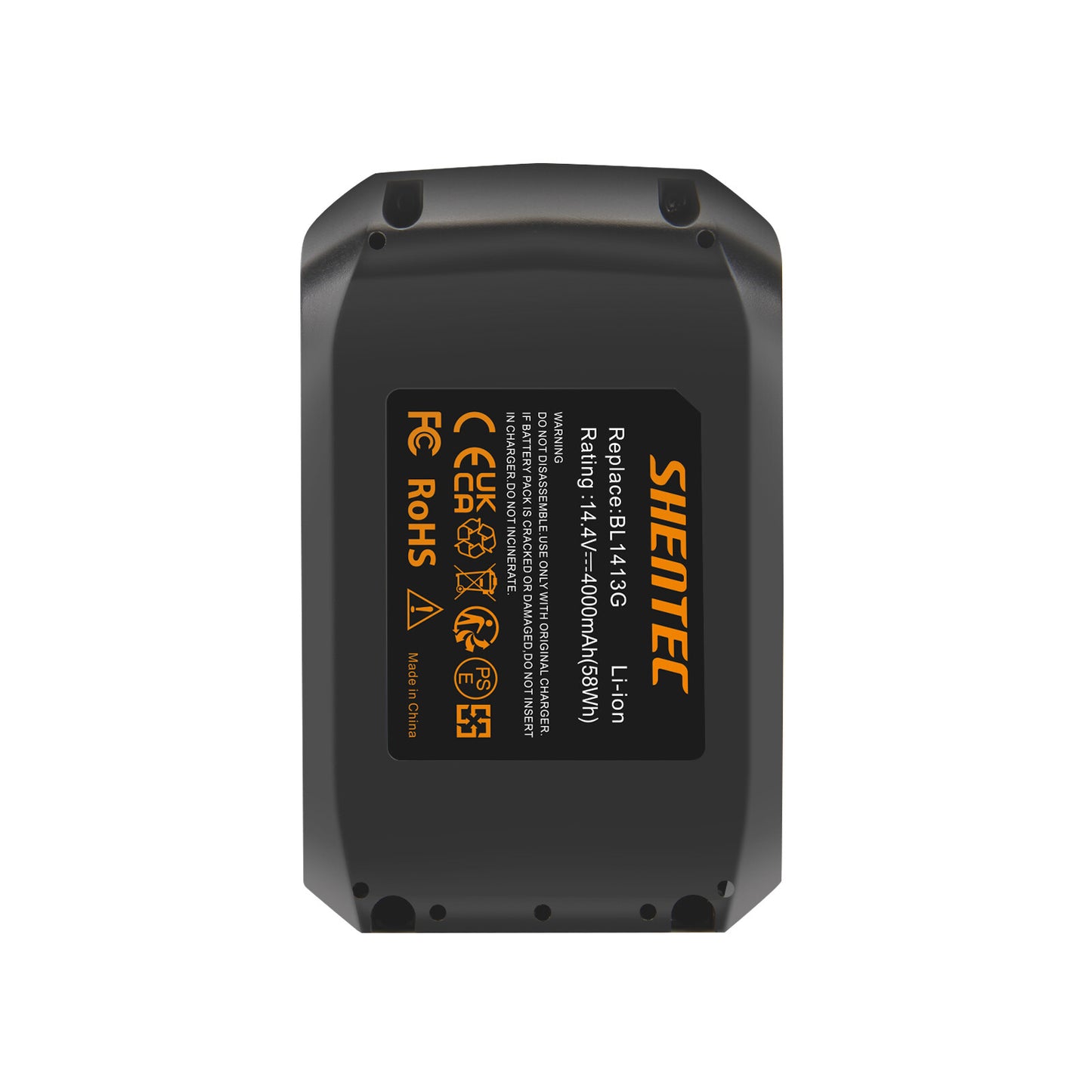 SHENTEC 4000mAh 14.4V LI-ion Austauschakku für Makita BL1413G BL1411G BL1415G HP347DWE JV143D