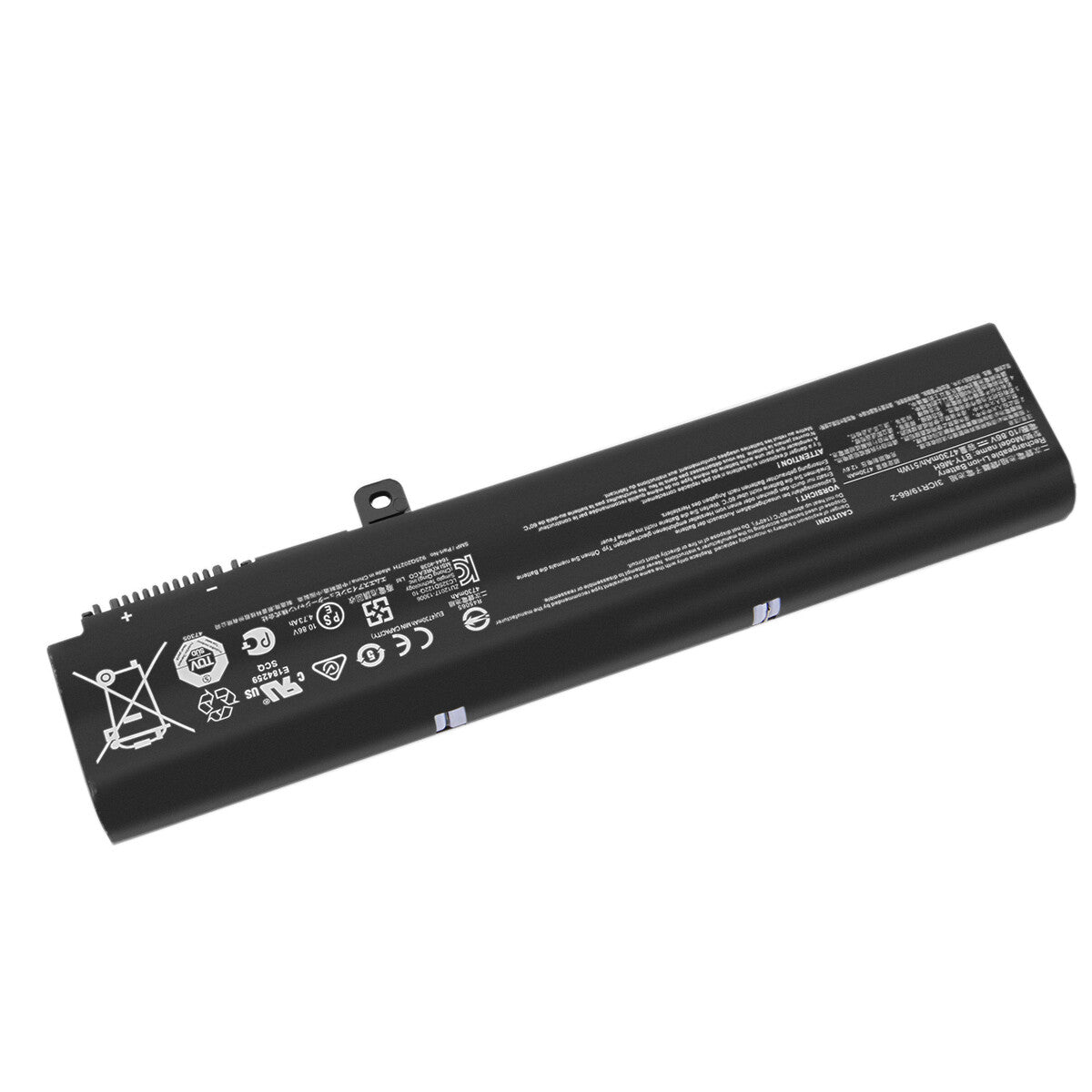 10,86 V Akku für BTY-M6H für MSI PE60, PE70, GE72, 3ICR19/66-2, MS-16J3, MS-16J5L, GL62M