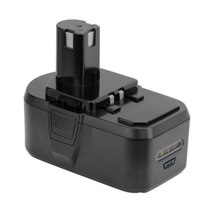 SHENTEC 6Ah 18V Li-Ion-Akku für Ryobi ONE+ ABP1801 ABP1803 RB18L40 RB18L50 BPL1815