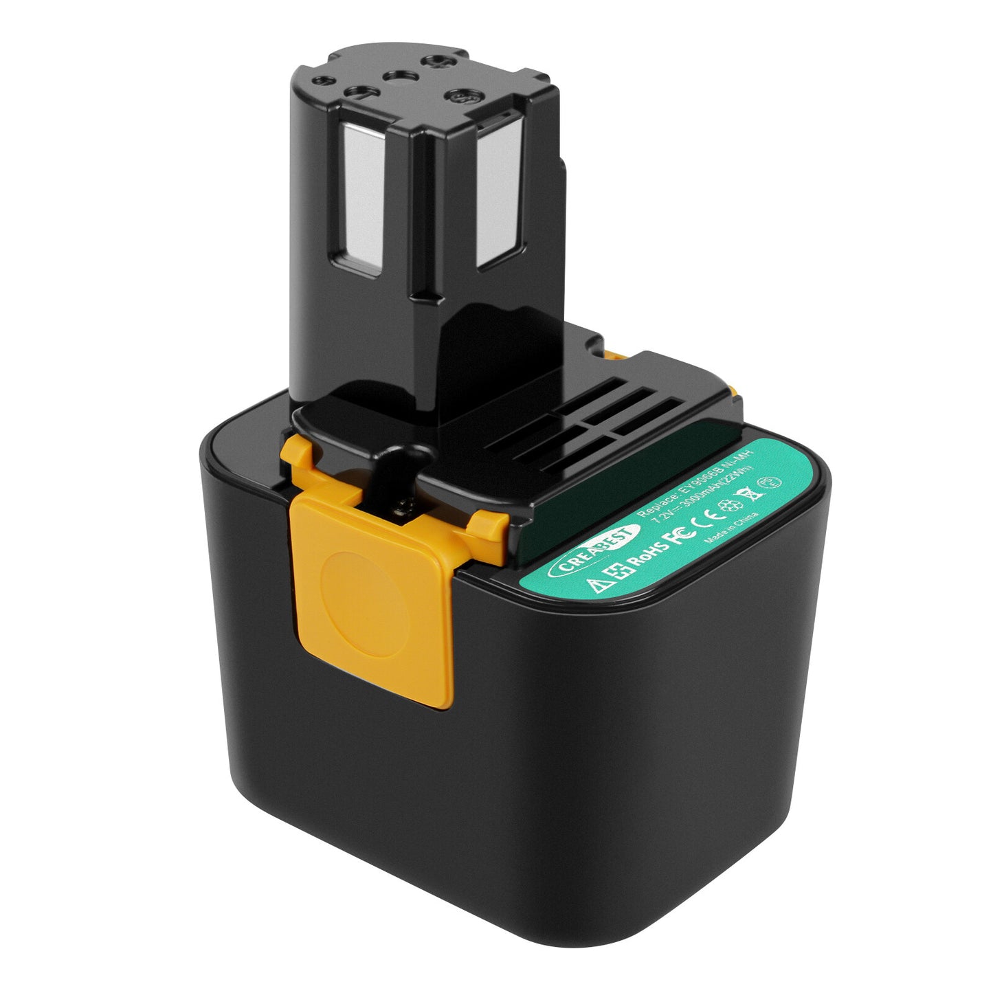 4Ah 7.2V Ni-MH Ersatzakku für Panasonic EY3654 EY9166 EY9065 EY6198B EY9066 EZ9066