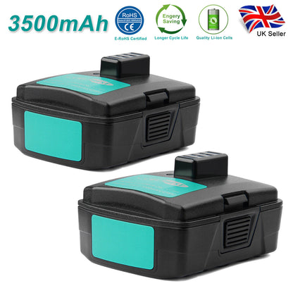 2x 12V 3500mAh Li-Ion Ersatzakku für Ryobi AEG L1212R 130503001 130503005 BPL-1220