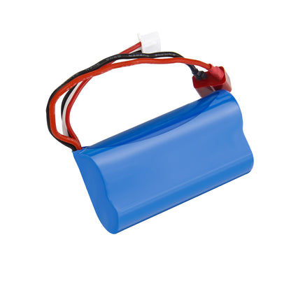 SHENTEC 7.4V 3.0Ah Li-Ion-Akku mit XH3P+T-Stecker für WLtoys 12401 12402 12403 RC-Auto