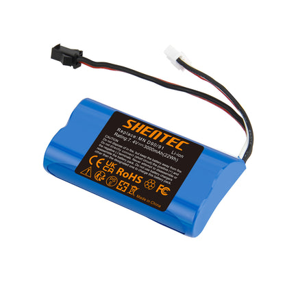 SHENTEC 3Ah 7.4V Li-Ion-Akku für MN D90/91 MN 99/99S RC-Auto Modell H101 H105 RC