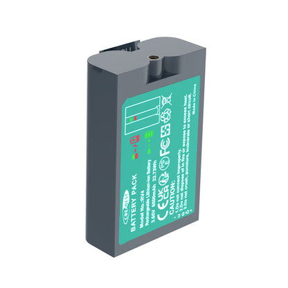 SHENTEC 6.4Ah V4 Wiederaufladbarer Akku Für Ring Video Doorbell 2, 3, 4, Spotlight, Stick Up