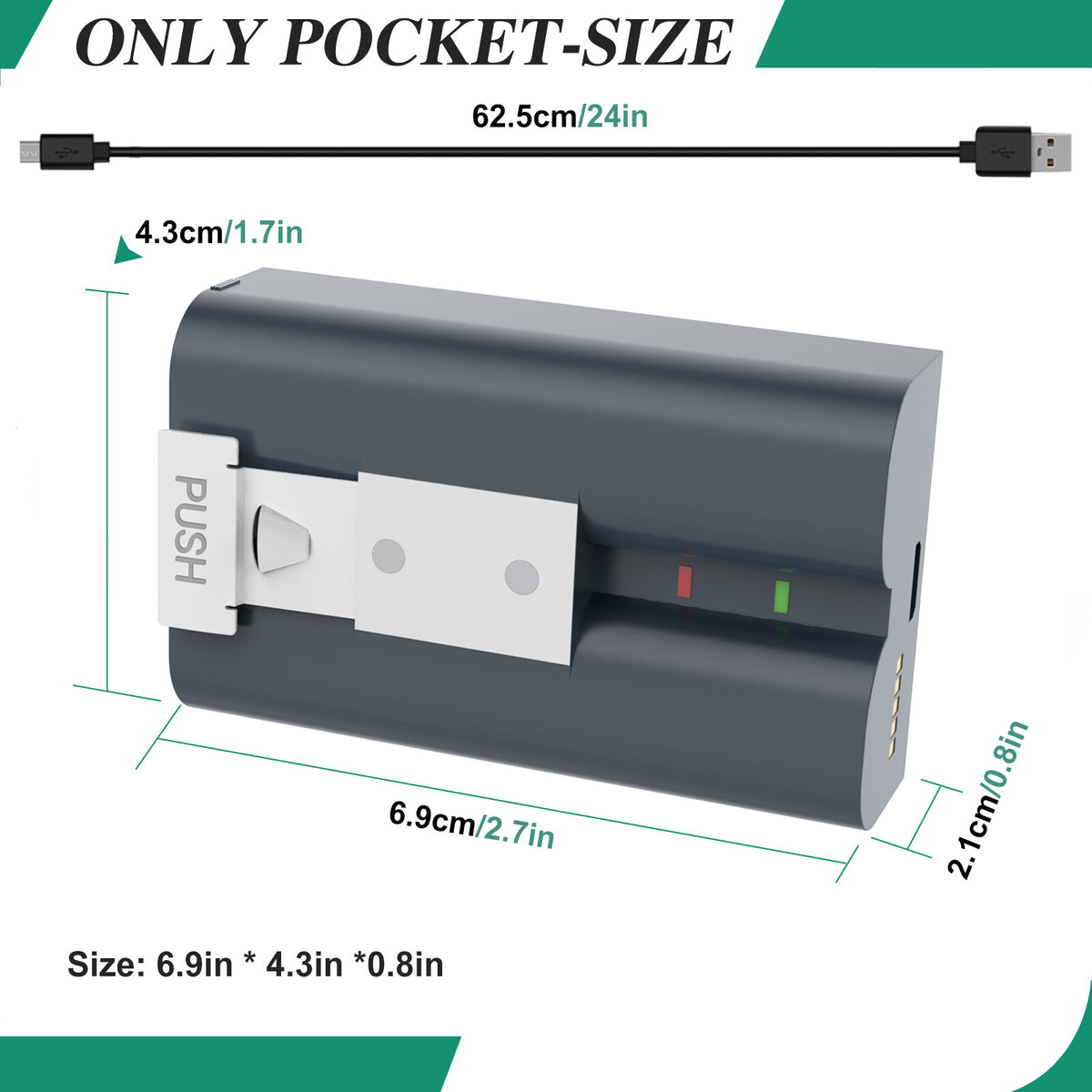 SHENTEC 6.4Ah V4 Wiederaufladbarer Akku Für Ring Video Doorbell 2, 3, 4, Spotlight, Stick Up
