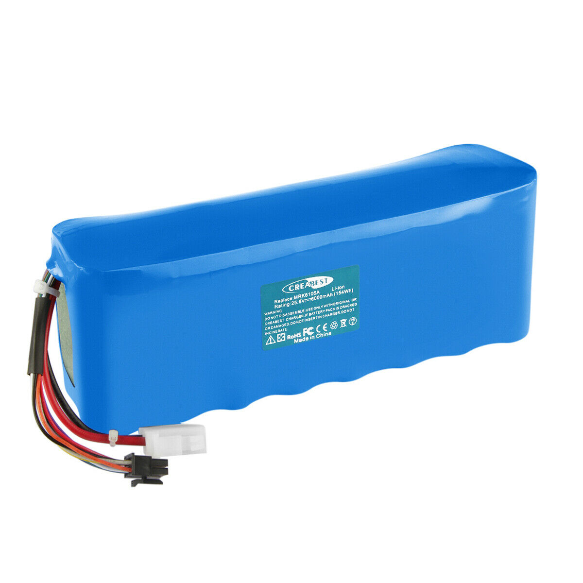 6Ah 25.6V Li-Ion-Akku für Robomow BAT6000A MRK6103A XR3 3000 RS630 RS622