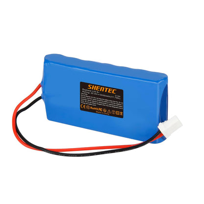 SHENTEC Rasenmäher-Li-Ion-Akku kompatibel mit Ambrogio Wipers Techline 015E00600A Ambrogio L15, L15 Deluxe, L20 b, L20 Deluxe, L20 Twenty, L20e Lite, i70, i100S, i130S, Next Tech D1