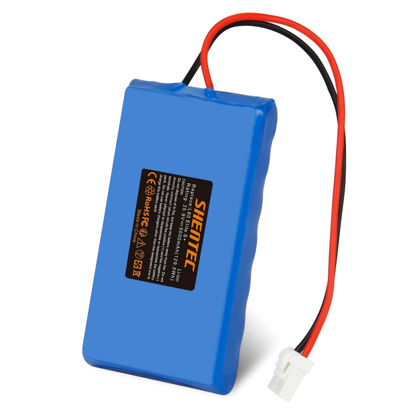SHENTEC Rasenmäher-Li-Ion-Akku kompatibel mit Ambrogio Wipers Techline 015E00600A Ambrogio L15, L15 Deluxe, L20 b, L20 Deluxe, L20 Twenty, L20e Lite, i70, i100S, i130S, Next Tech D1
