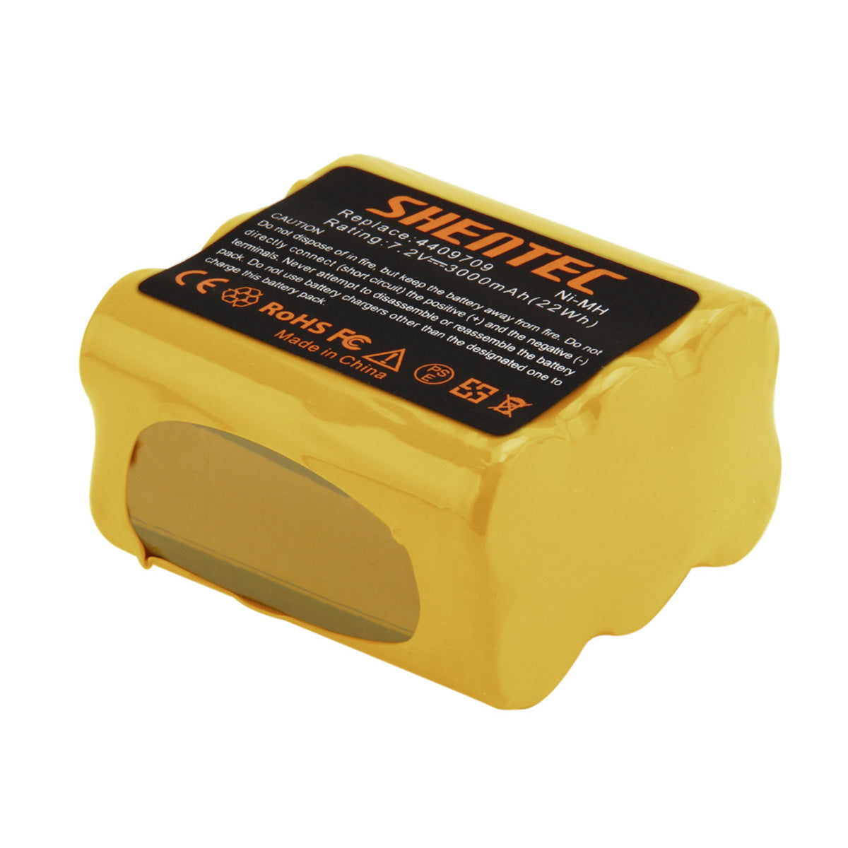 SHENTEC 2x 3.0AH 7.2V Ni-MH Akku Für iRobot Braava 390 380T 390T 4409709 Mint Plus 5200C