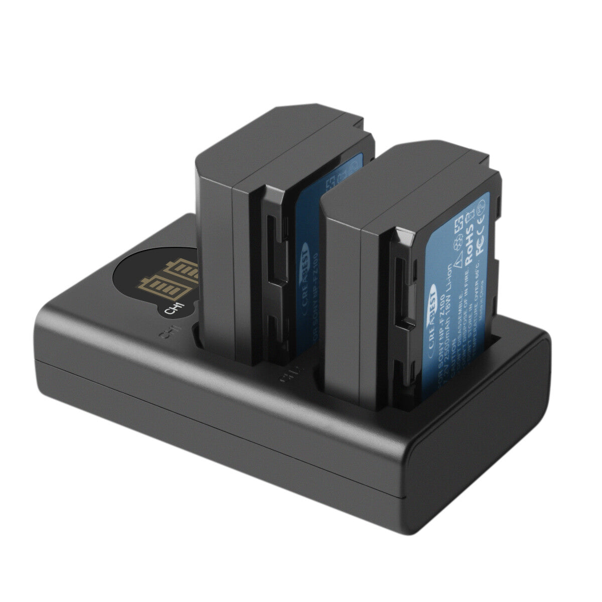 2x NP-FZ100 Akku &Ladegerät Für Sony Alpha A6600 A9R A9S A7 III A7R III A7R IV