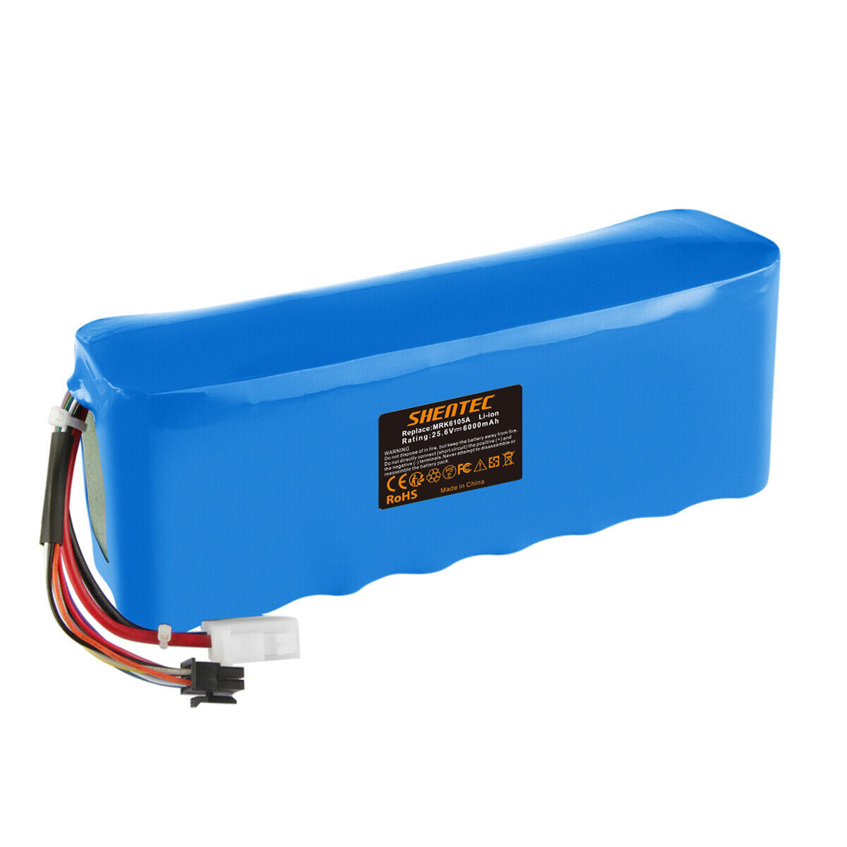 6Ah 25.6V Li-Ion-Akku für Robomow BAT6000A MRK6103A XR3 3000 RS630 RS622