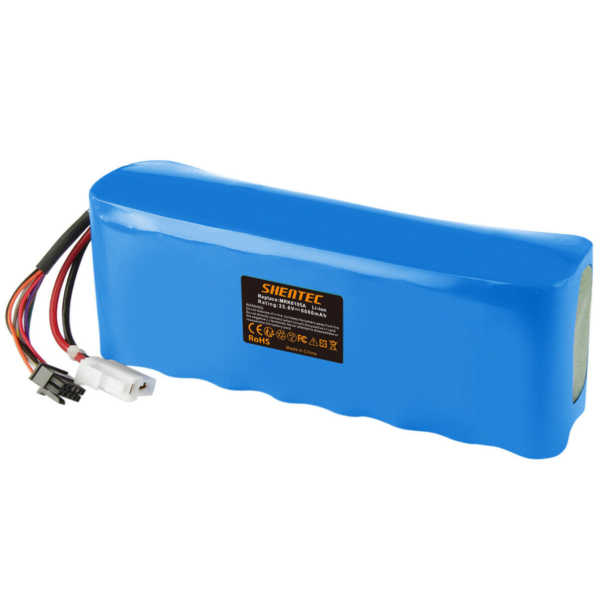 6Ah 25.6V Li-Ion-Akku für Robomow BAT6000A MRK6103A XR3 3000 RS630 RS622