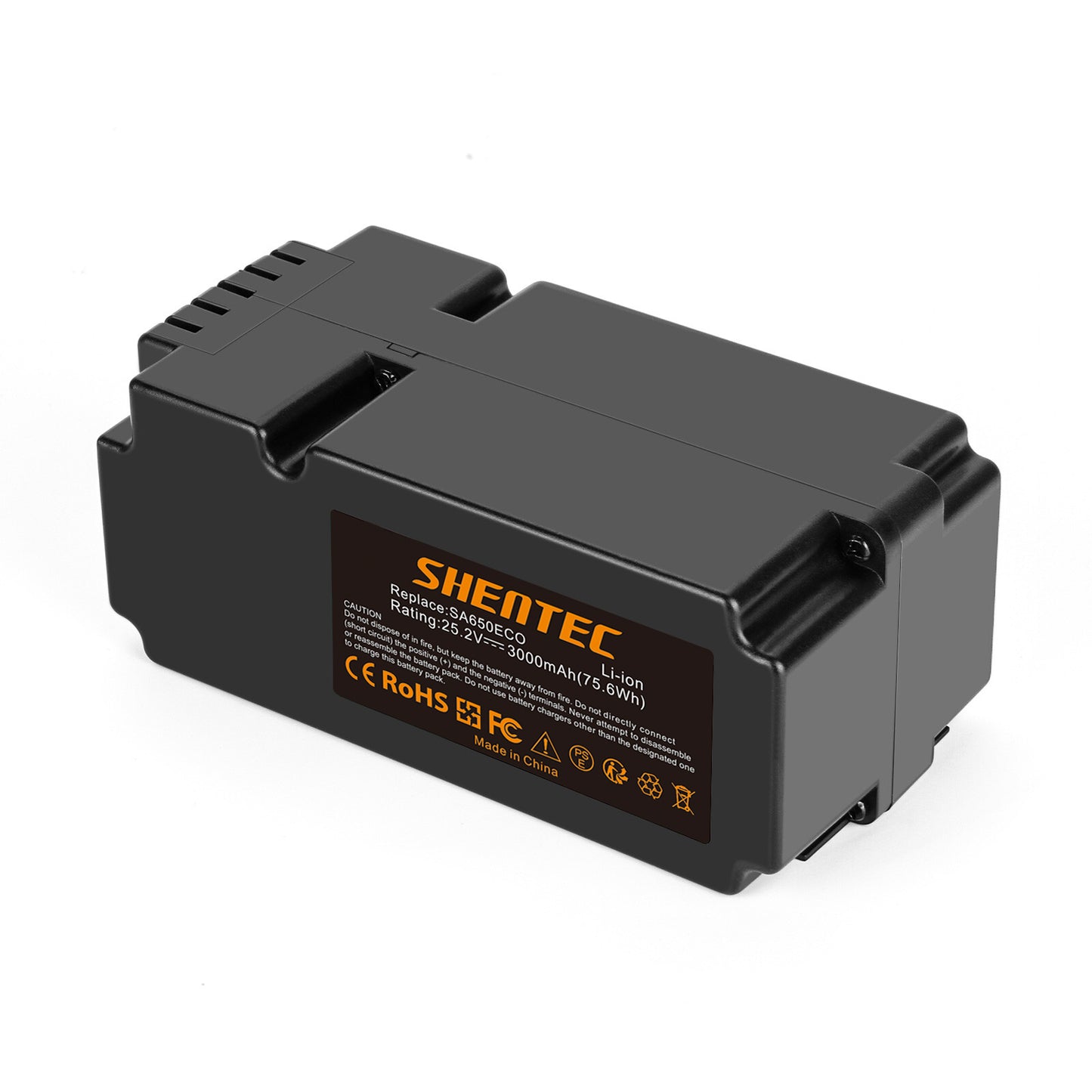 SHENTEC 3000mAh 25.2V Li-Ionen-Akku für 0862622 862601 Garden Feelings 862618 INR19/65