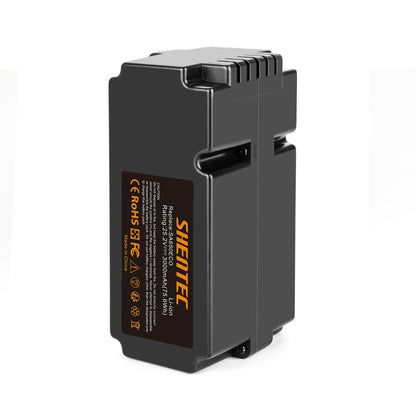 SHENTEC 3000mAh 25.2V Li-Ionen-Akku für 0862622 862601 Garden Feelings 862618 INR19/65