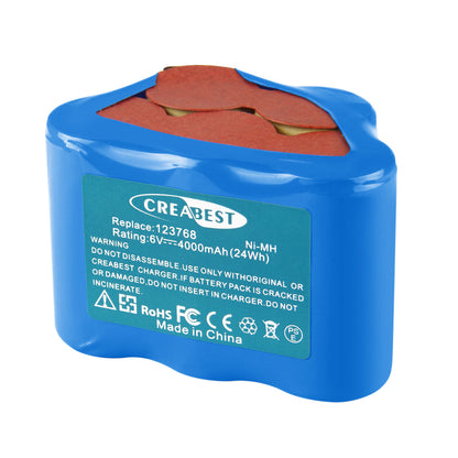 SHENTEC 4000mAh 6V NI-MH-AKKU FÜR ULO BOX EBL 801 123768 93230 5 VYRR