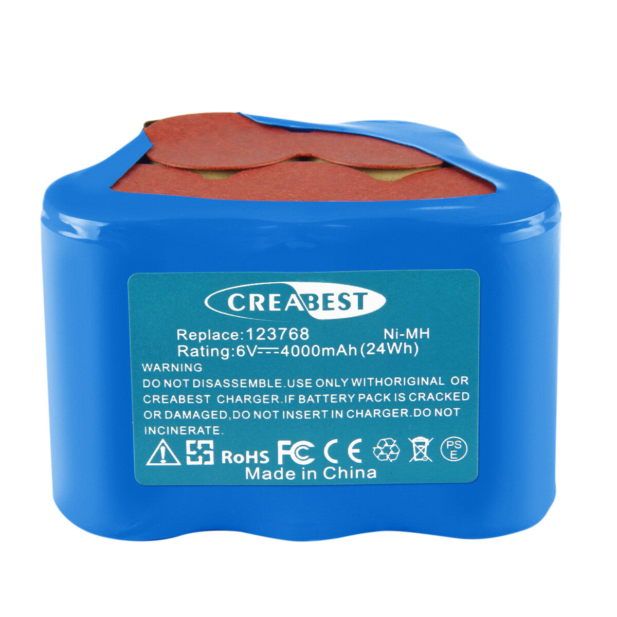 SHENTEC 4000mAh 6V NI-MH-AKKU FÜR ULO BOX EBL 801 123768 93230 5 VYRR