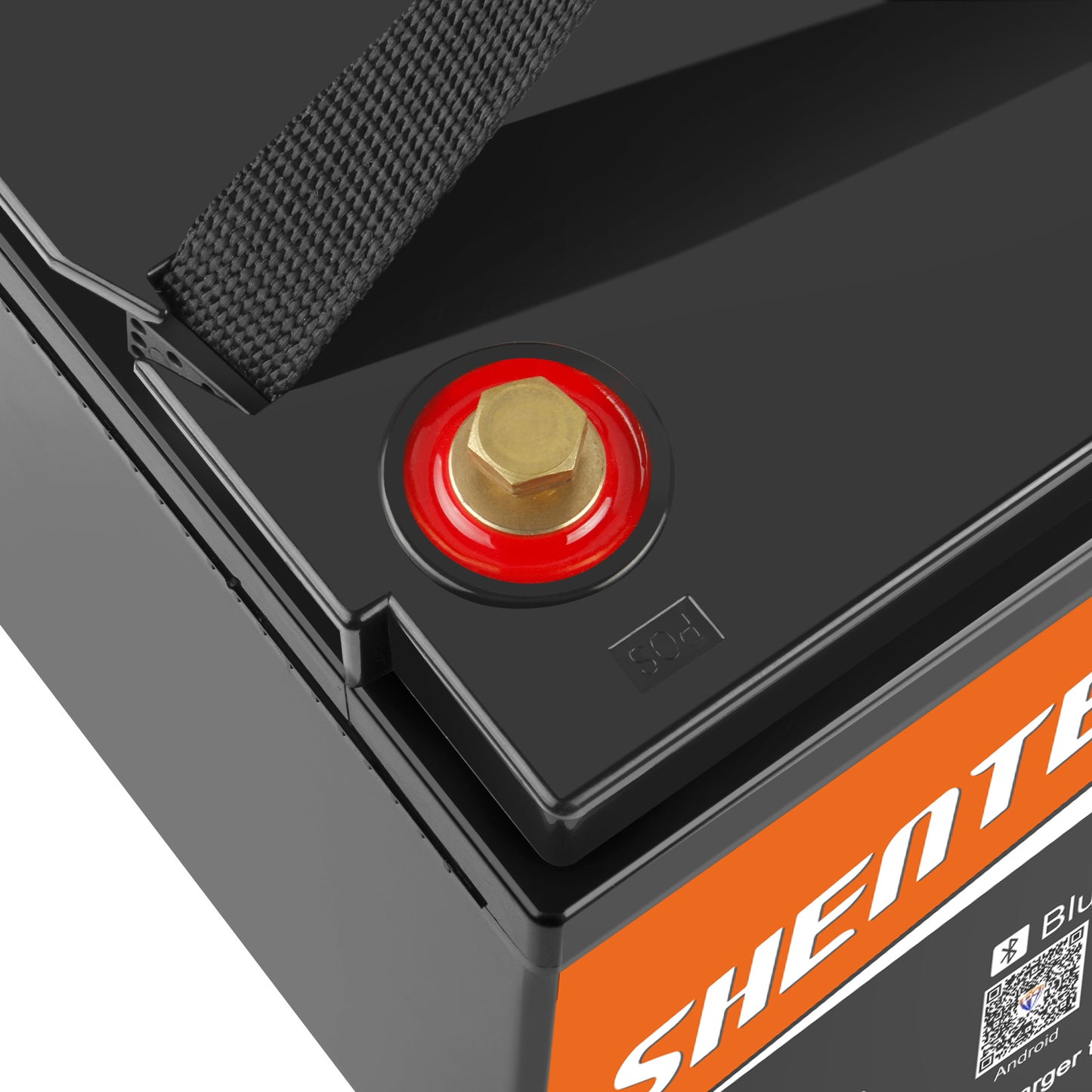 SHENTEC 12/24V 100/150/200/300Ah LiFePO4-Batterie mit BMS für Solarboot, autarkes Wohnmobil